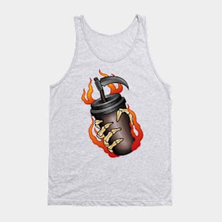 Coffee Skull Tank Top